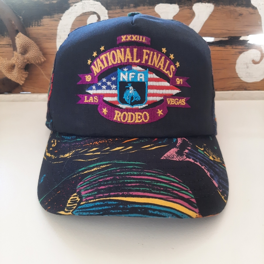 Vintage 1991 NFR National Finals Rodeo Hat